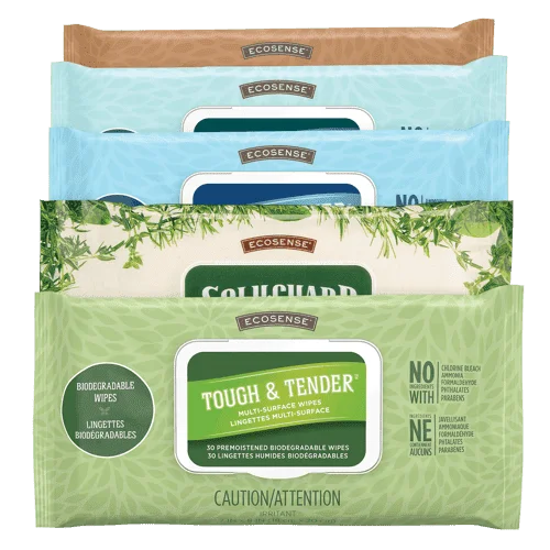 EcoSense Cleaning Wipes 5-Pack.